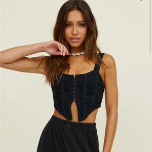 Black Corset Top